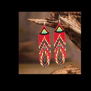 Colorful Beaded Earrings